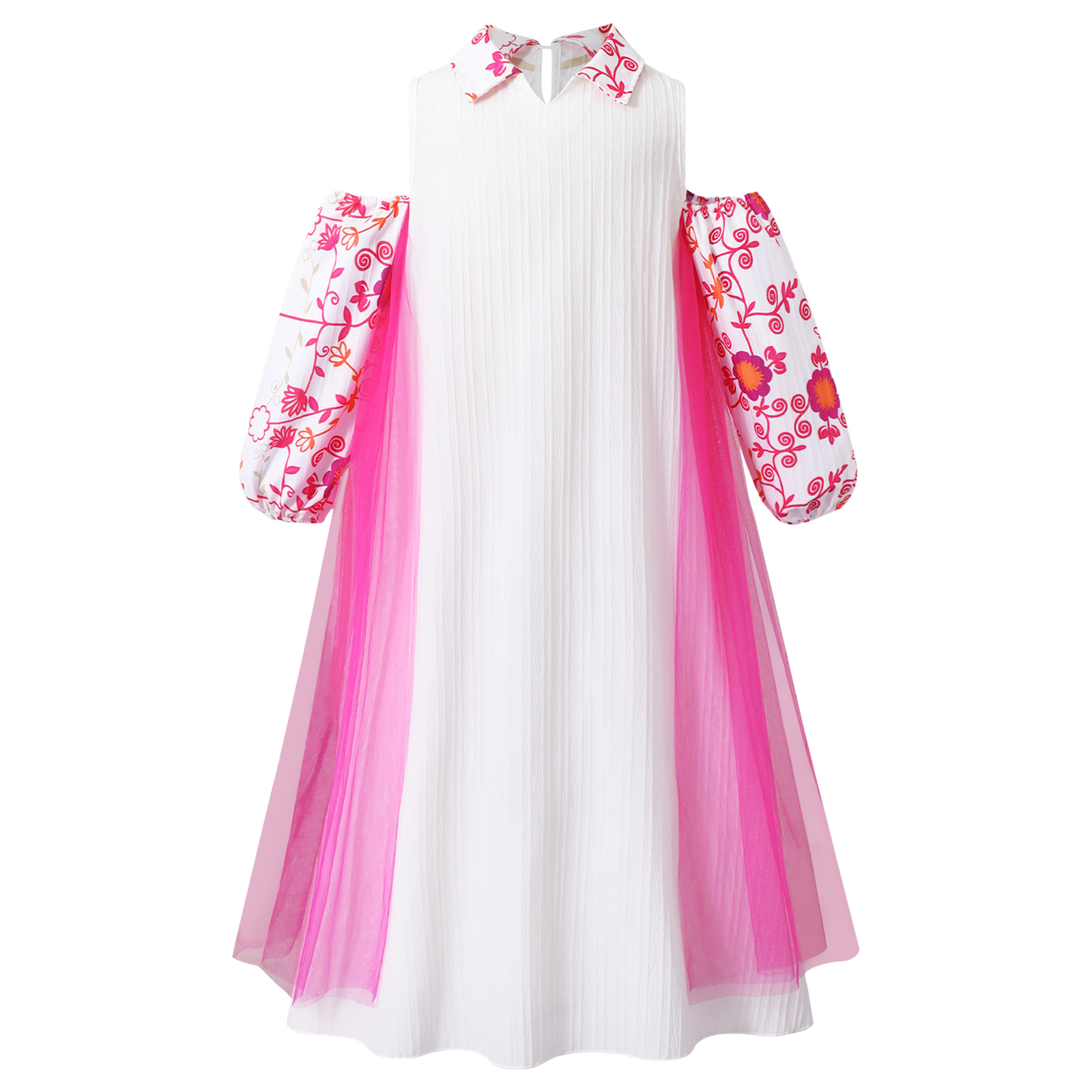 Girl Long Sleeve Mesh Patchwor - Ethnic Clothing & Online Fashion Store Khaadi Us reseña y precio