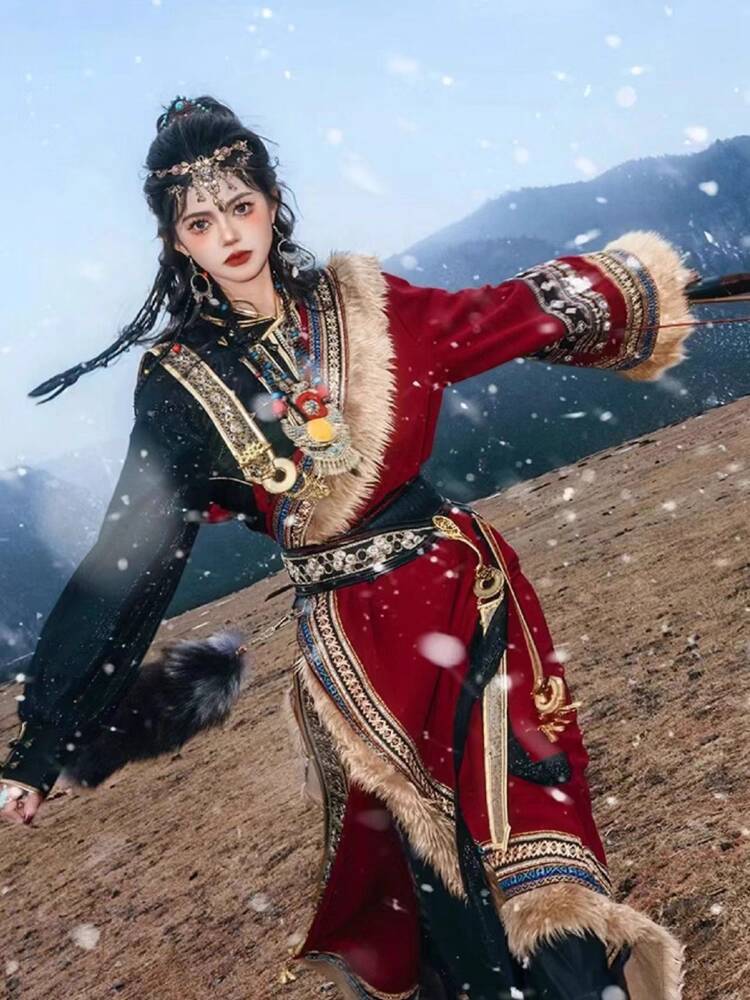 New Tibetan robe Tibet brigade - Ethnic Clothing & Online Fashion Store Khaadi Us reseña y precio