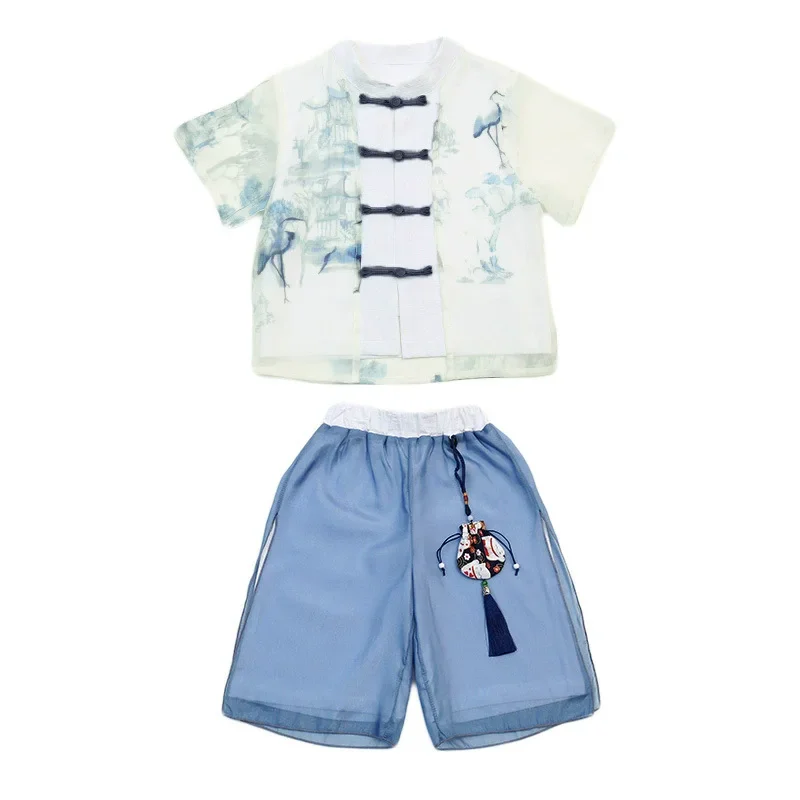 Summer Chinese Style Set Girls - Kids Ethnic Fashion reseña y precio