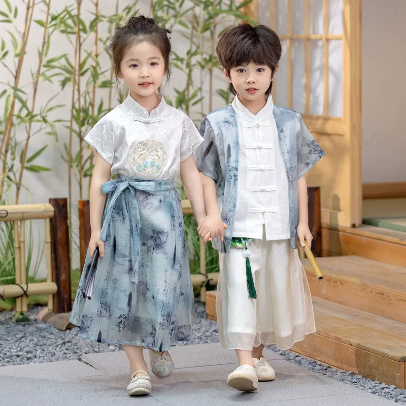Summer Chinese Style Set Girls - Kids Ethnic Fashion reseña y precio